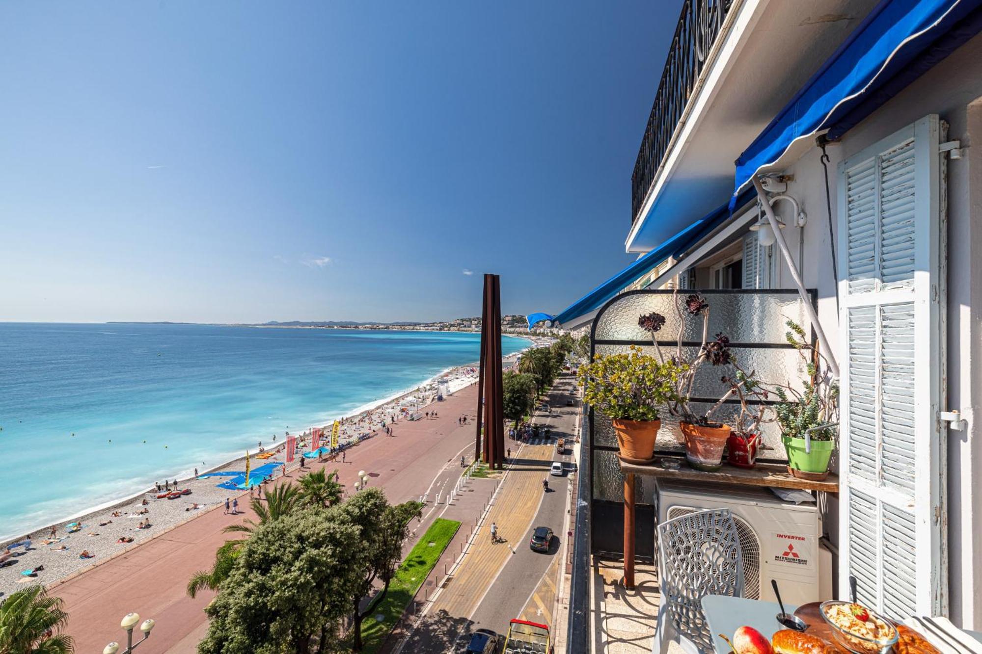 Etat Unis 93 Indigo - Amazing Sea View Aprt With Ac Appartamento Nizza